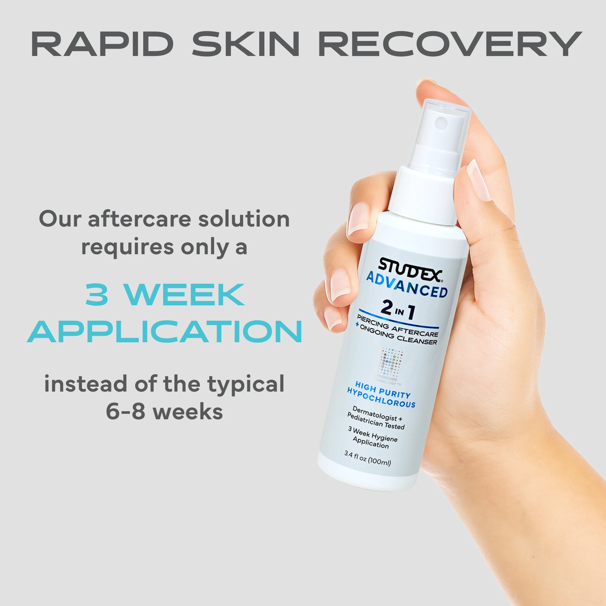 Advanced 2-in-1 Piercing Aftercare & Ongoing Cleanser - Image 4