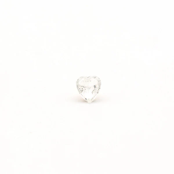 Sensitive Puff Pad Fashion - Austrian Crystal - 6X6mm - Gold Plated - Image 2