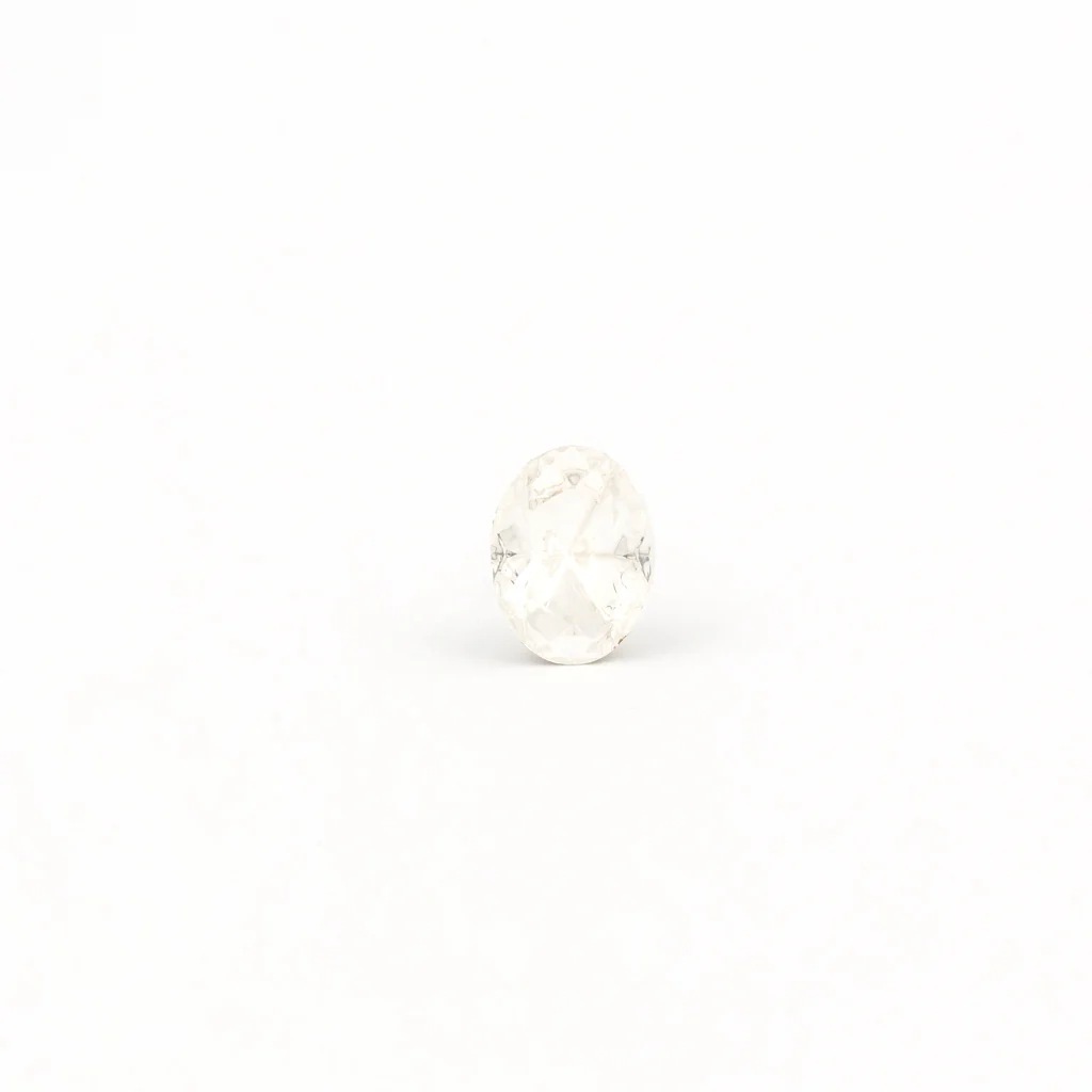 Sensitive Puff Pad Fashion - Austrian Crystal - 8X6mm - Stainless Steel - Image 2