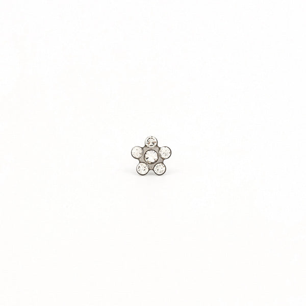 Sensitive Puff Pad Fashion - Daisy - April Crystal - Stainless Steel - Image 2