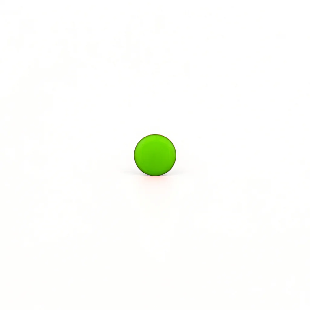 Sensitive Puff Pad Fashion - Novelties - Neon Green - Stainless Steel - Image 2