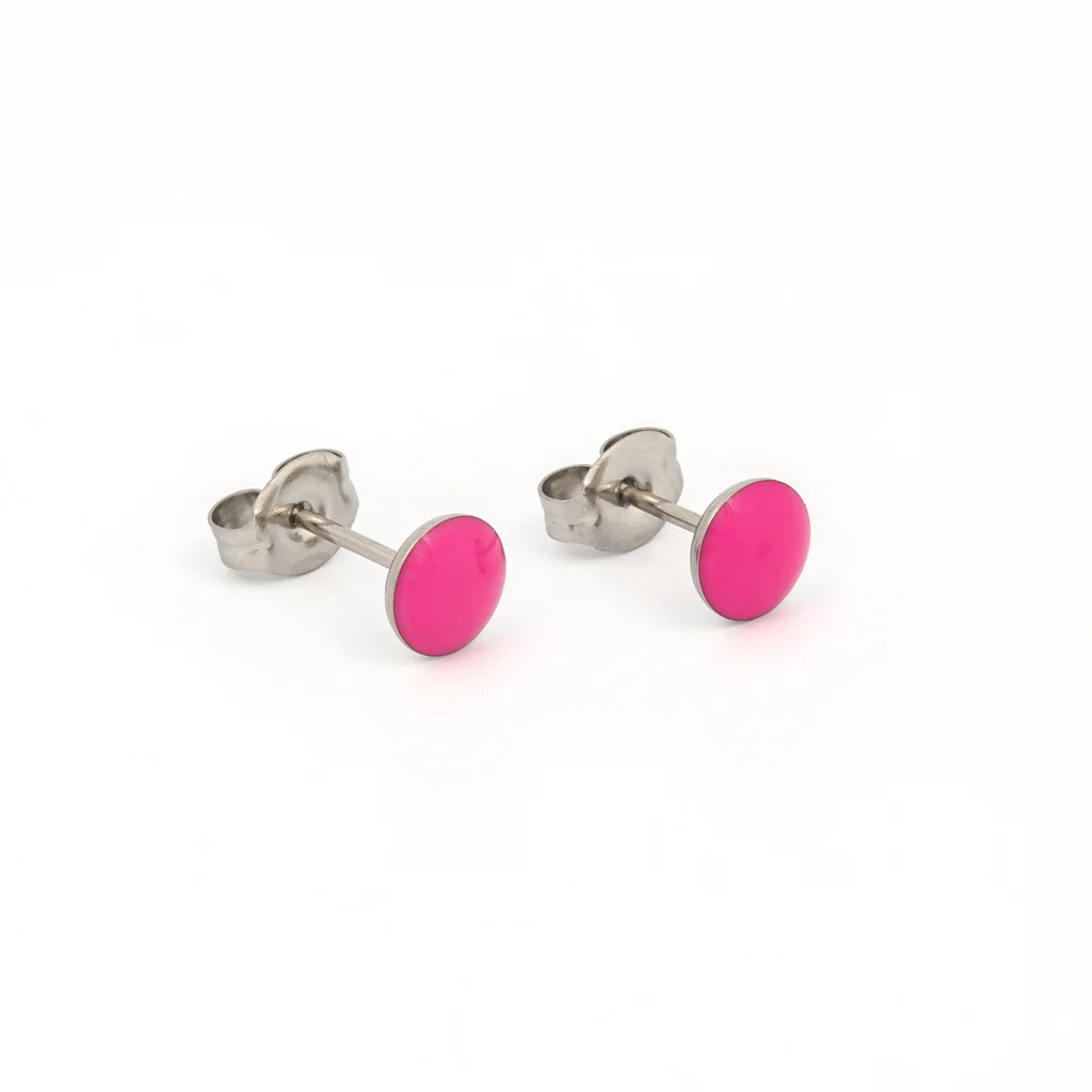 Sensitive Puff Pad Fashion - Novelties - Neon Magenta - Stainless Steel