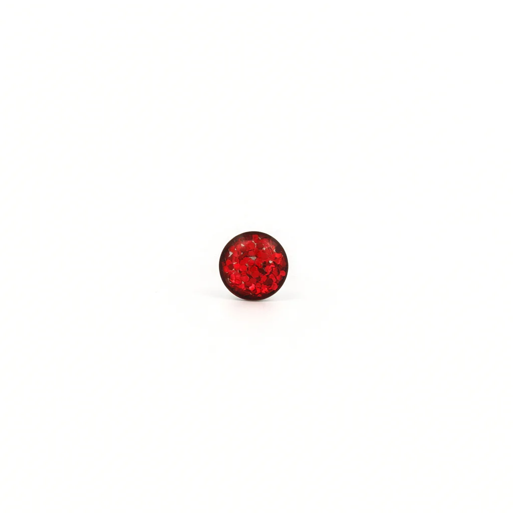Sensitive Puff Pad Fashion - Novelties - Neon Red - Stainless Steel - Image 2
