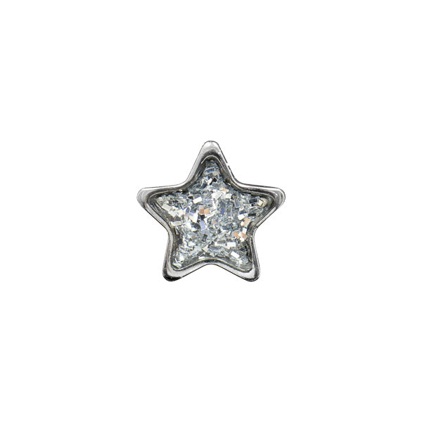 Sensitive Puff Pad Fashion - Clear Glitter Star - Image 2