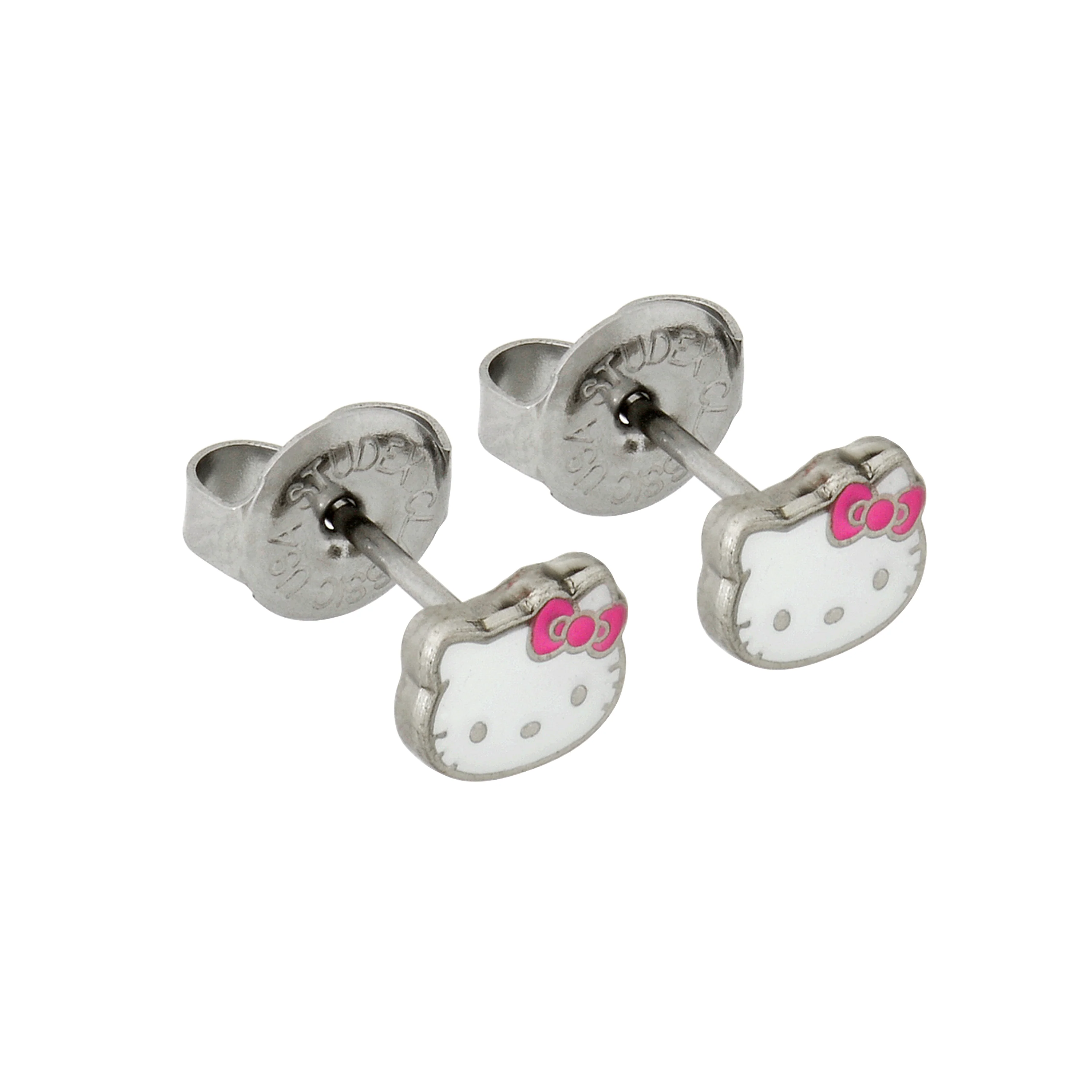 System 75 Hello Kitty Piercing Studs - Stainless Steel - Image 3