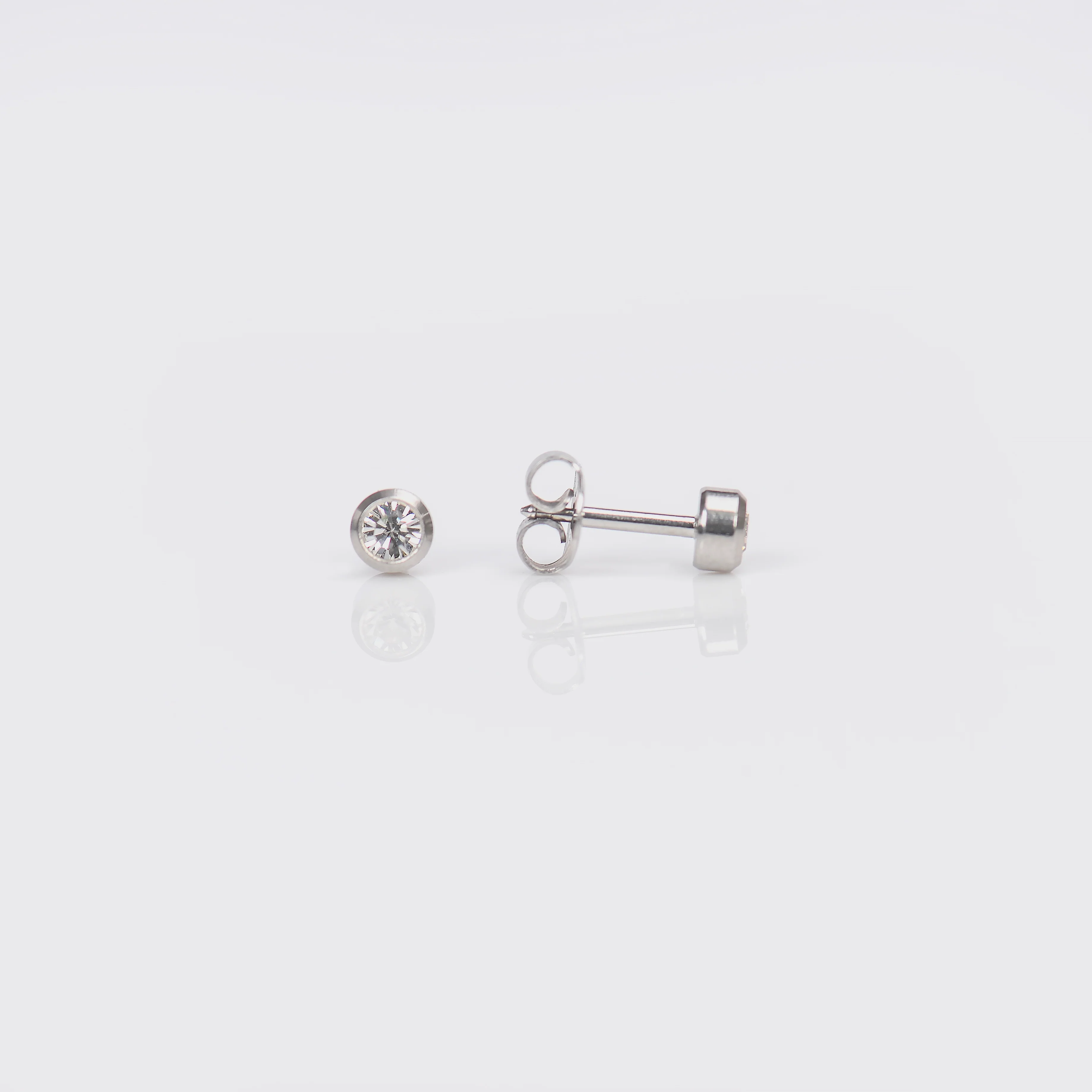Bezel Crystal Universal Select Carded Piercing Studs - Image 18