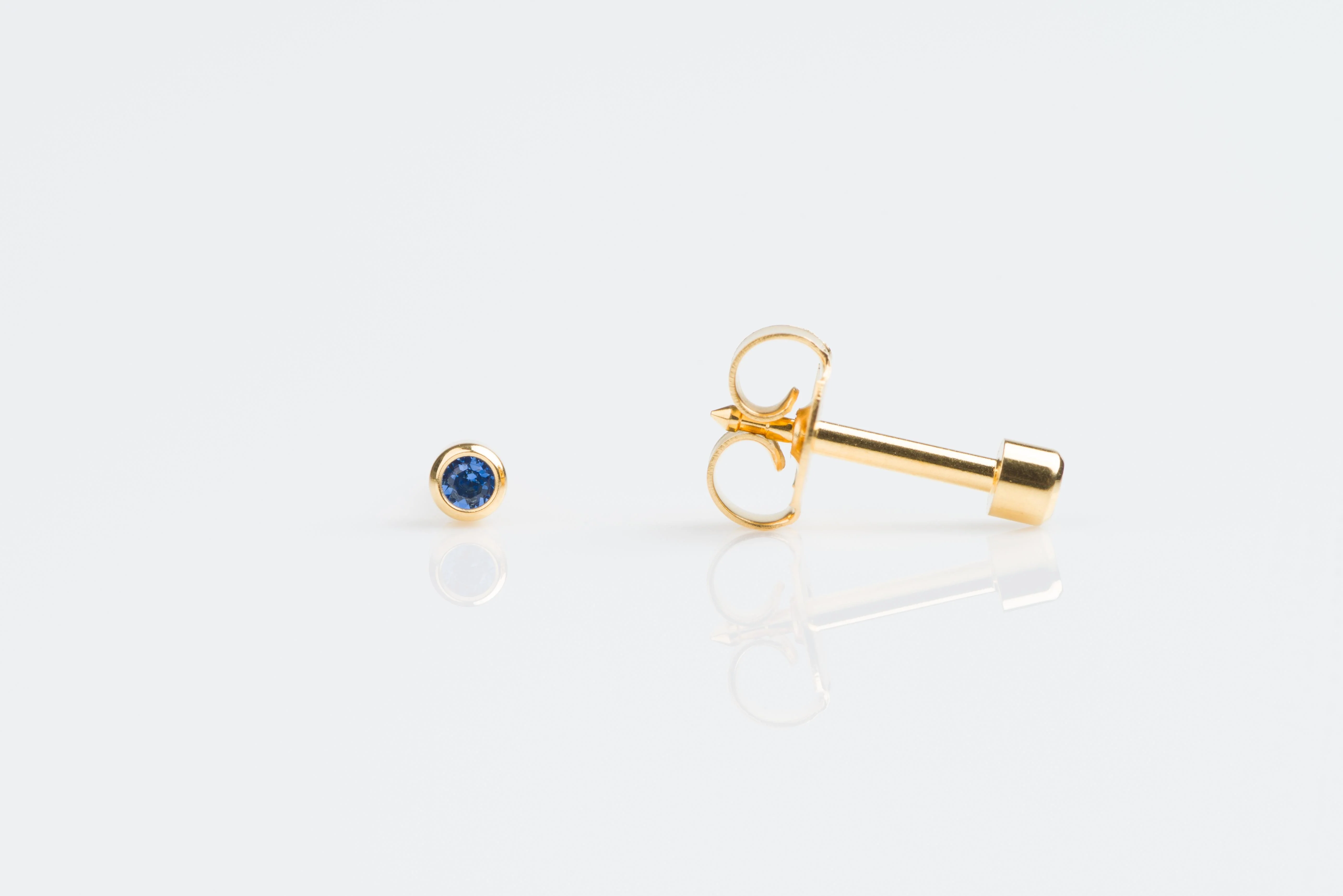 Bezel Crystal Universal Select Carded Piercing Studs - Image 6