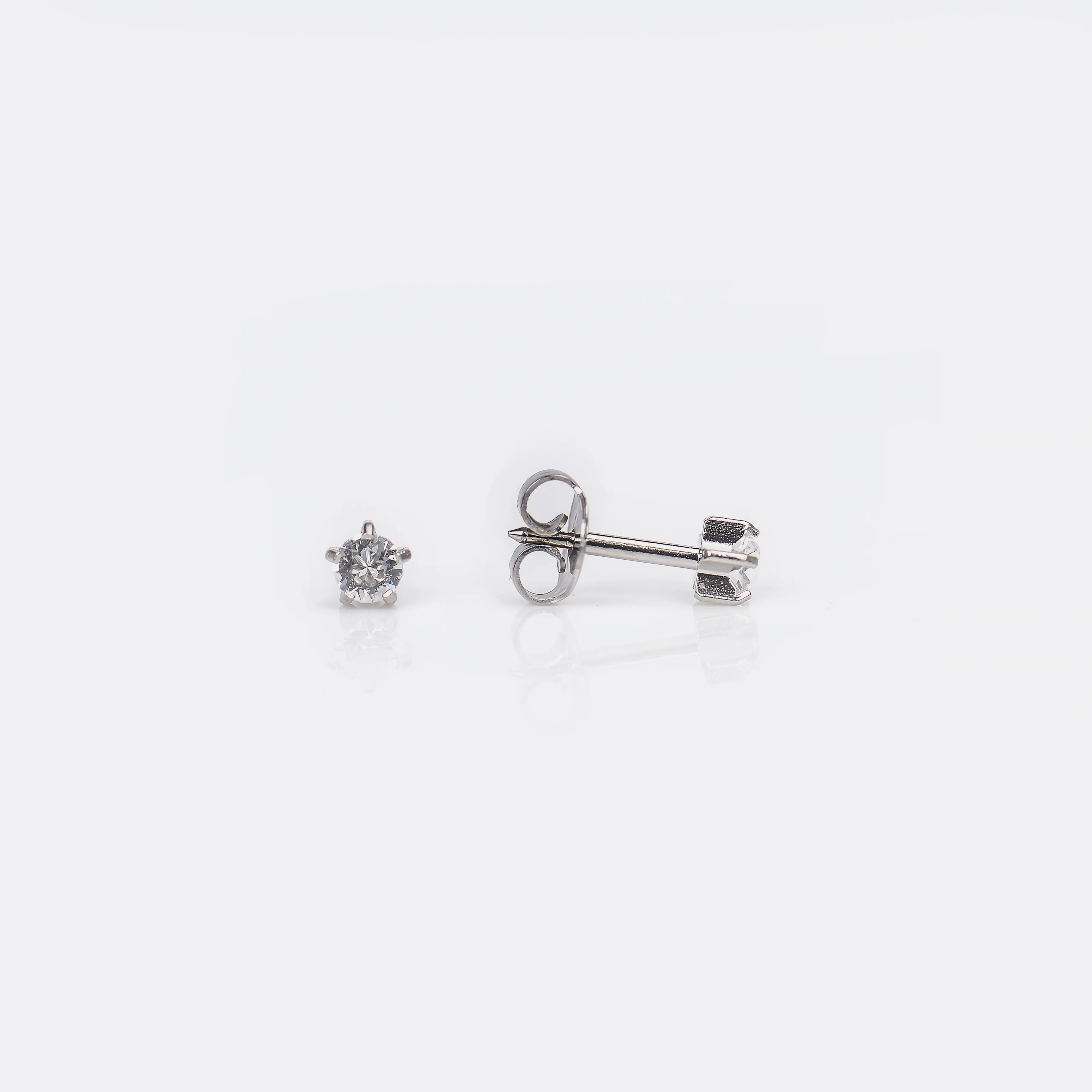 Prong Set Crystal Universal Select Carded Piercing Studs - Image 16