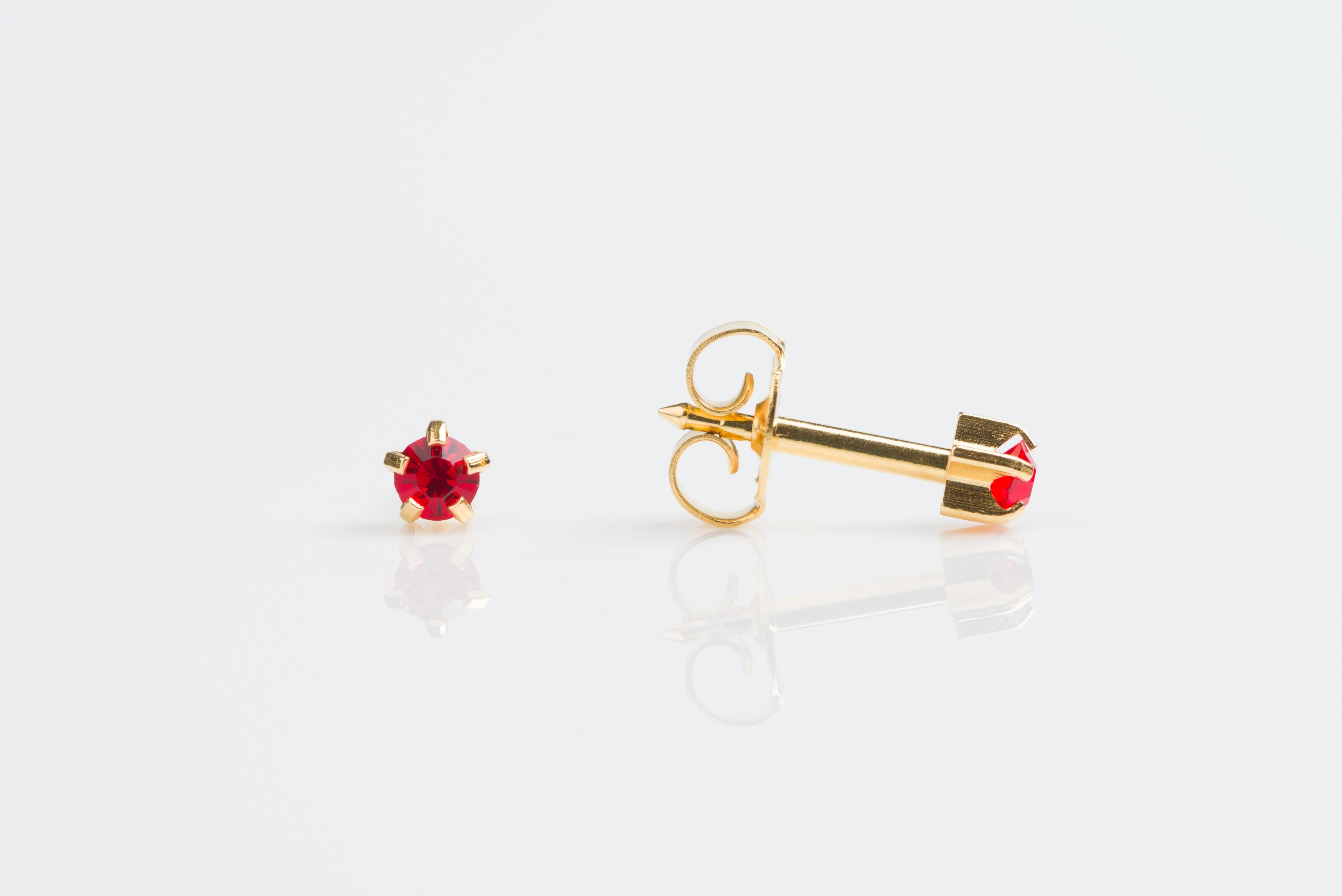 Prong Set Crystal Universal Select Carded Piercing Studs - Image 8